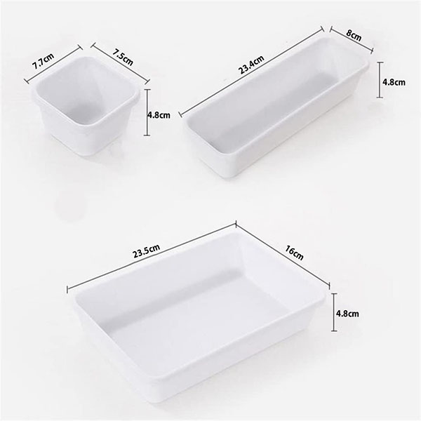 Drawer organiser set 8pcs