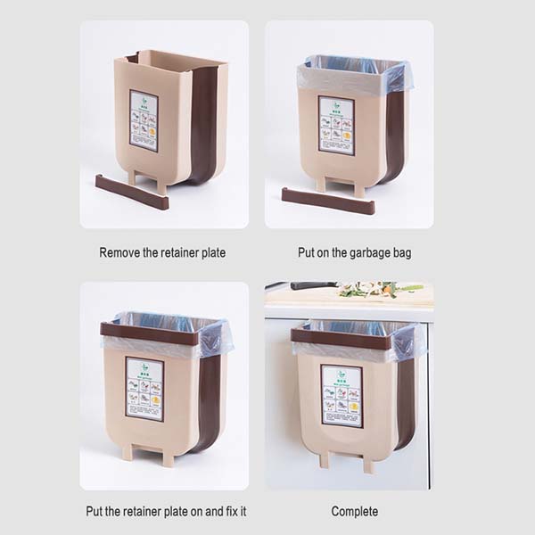 Collapsible Trash Bin