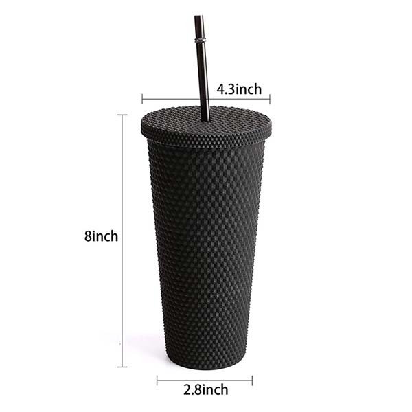 Double wall Studded Drinking Tumbler 