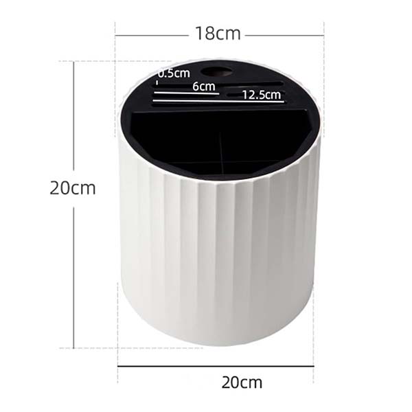Cutlery Storage Holder 360deg Rotating