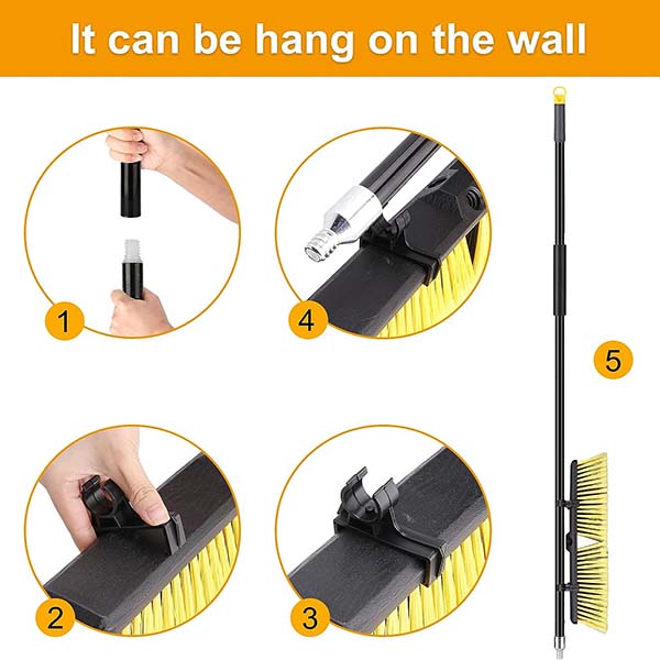 18 Inches Push Broom Outdoor