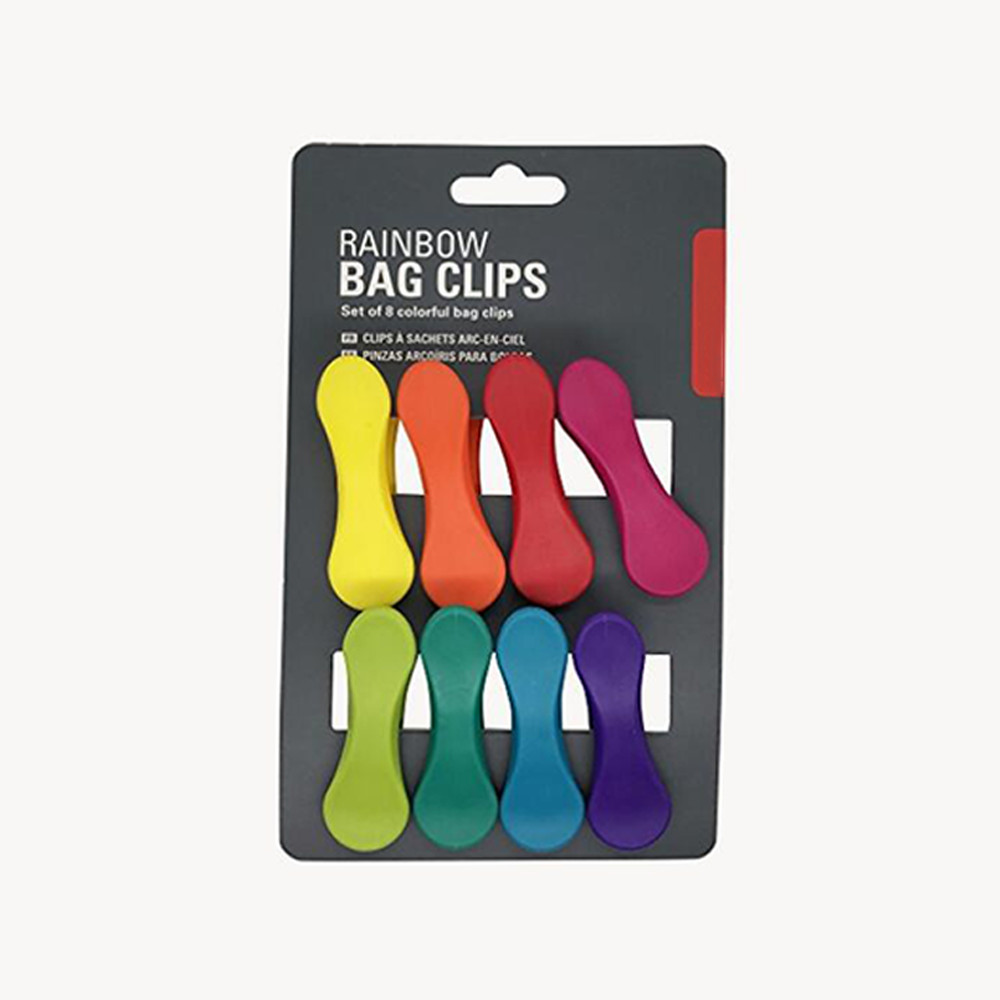 Rainbow Bag Clips
