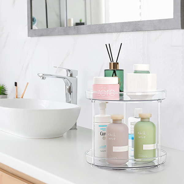 Rotating storage rack
