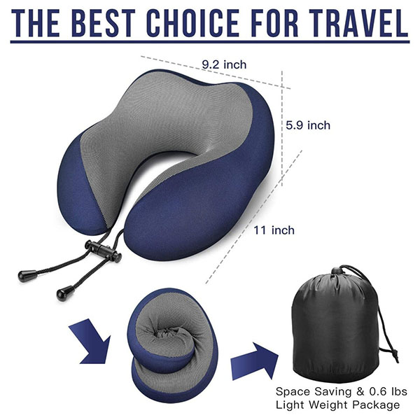 Memory Foam travel Neck Pillow