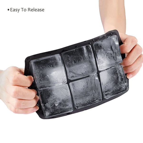 Large Ice Cube Trays Ice Ball Maker with Lids 
