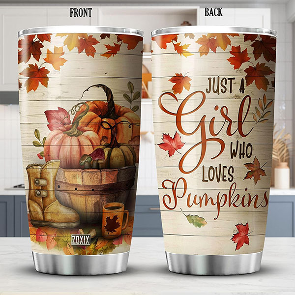 Pumpkin Halloween Tumbler Cup