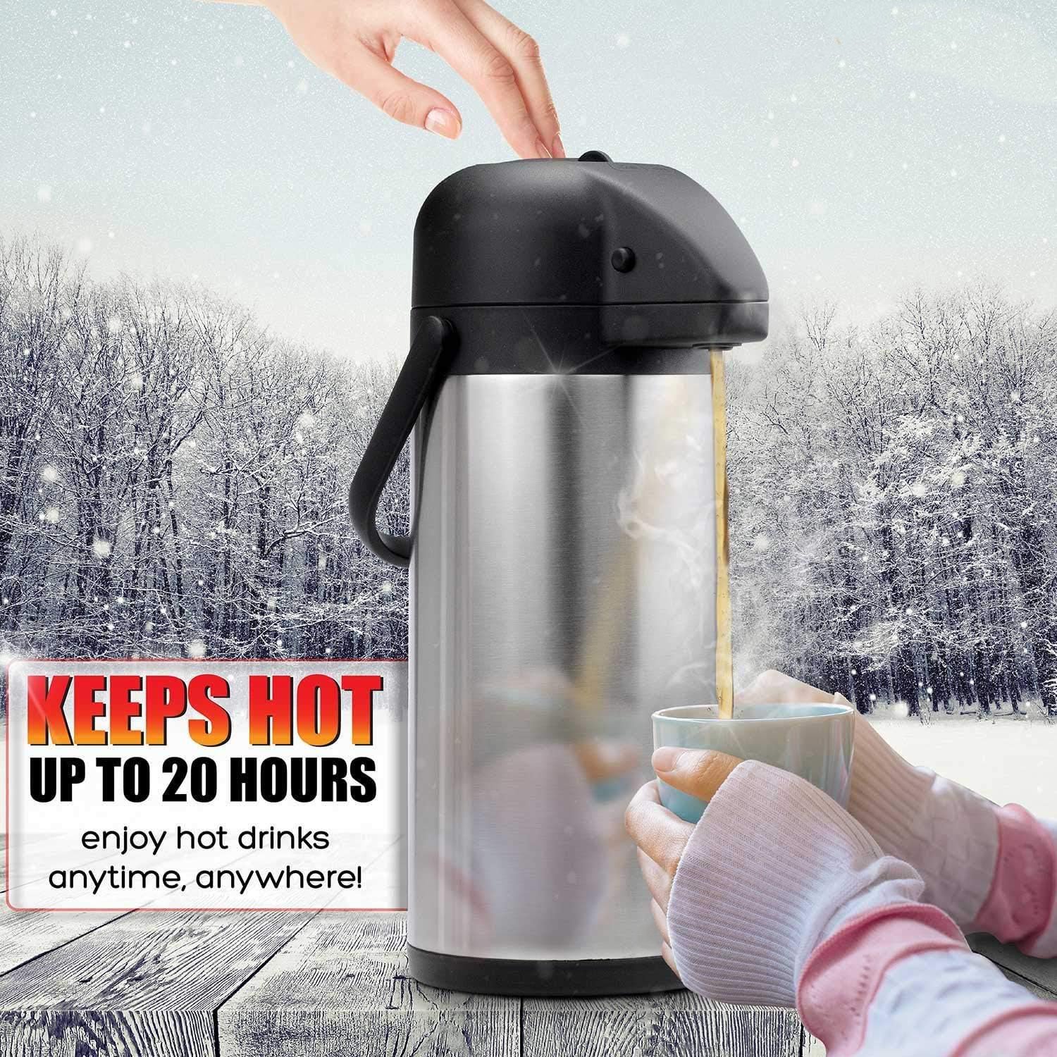 Insulated Stainless Steel Coffee Carafe