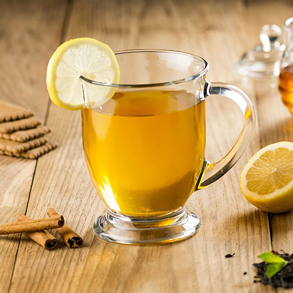 Clear Glass Tea Coffee Mugs with grips for Hot Beverages