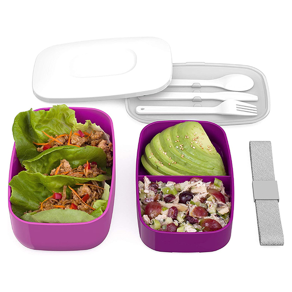 All-in-One Stackable Bento Lunch Box Container