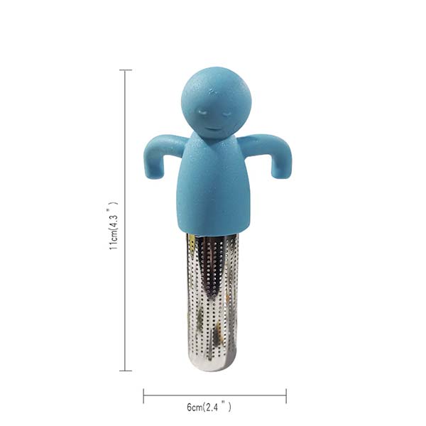 man shape tea filer