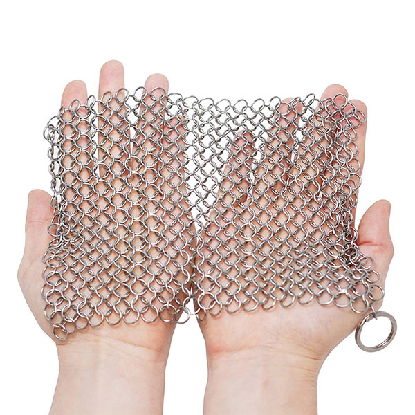 Stainless Steel Cast Iron Skillet Cleaner