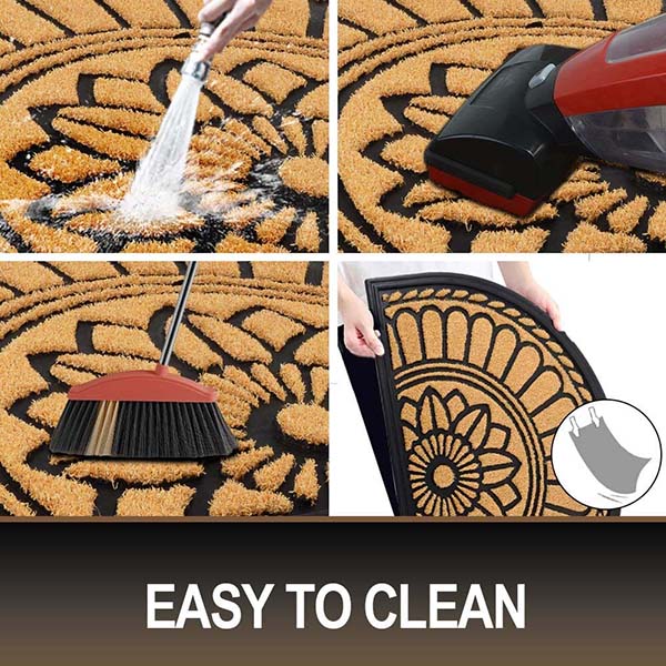 Half Round rubber Door Mat