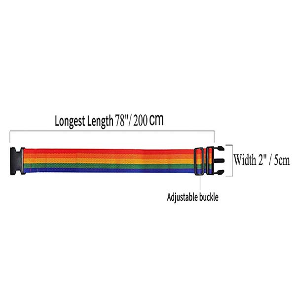 Adjustable Suitcase Belts with Combination Lock