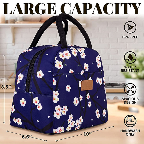 Insulated Tote Lunch Bag