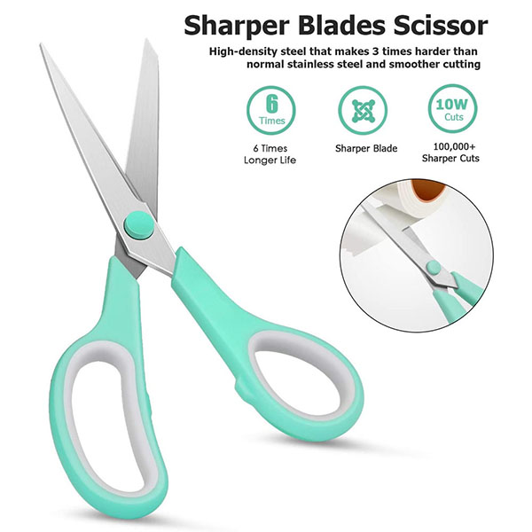 8 inch Multipurpose Scissors - 3 Pack