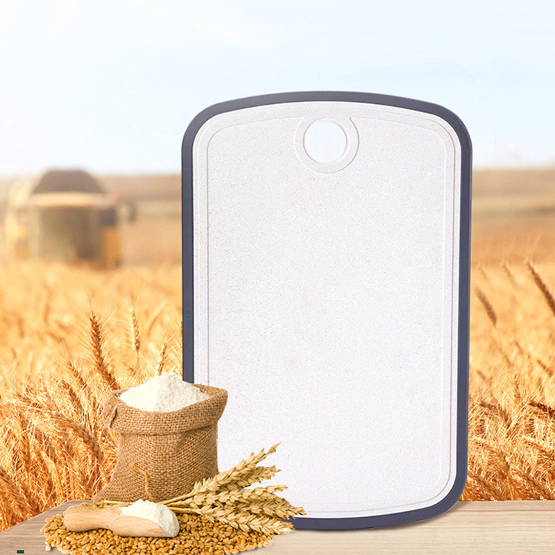 Fruit cutting board with wheat