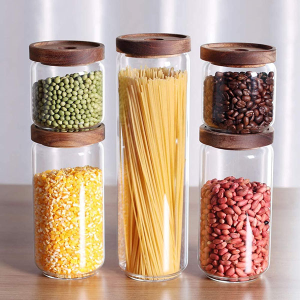 Glass Canisters for the kitchen