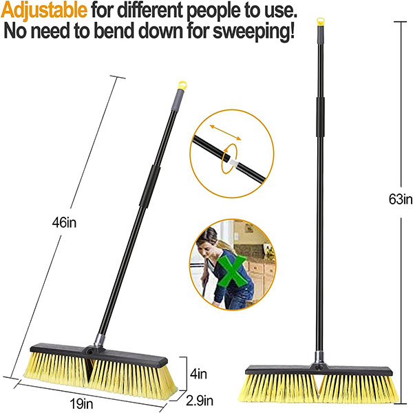 18 Inches Push Broom Outdoor
