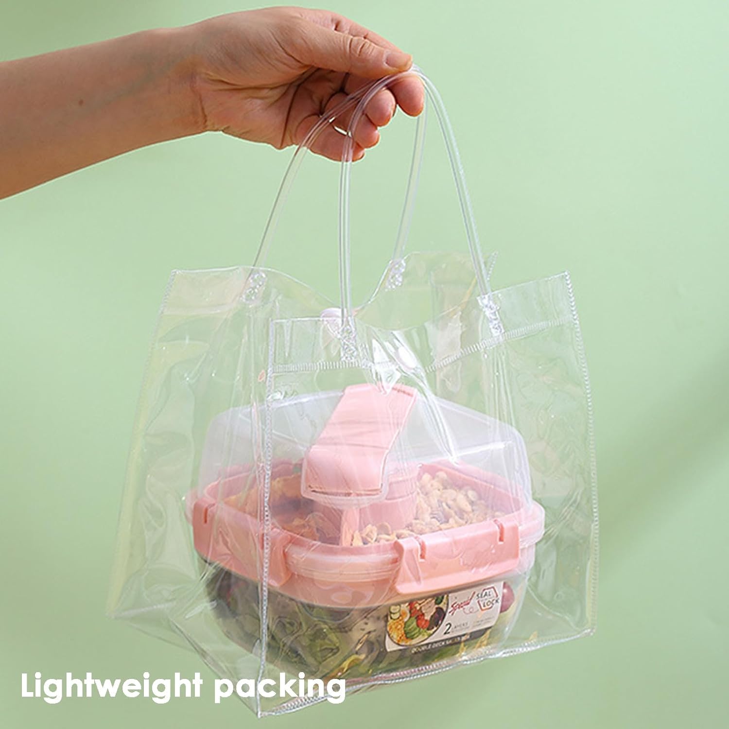 Double-Layer Lunch Container