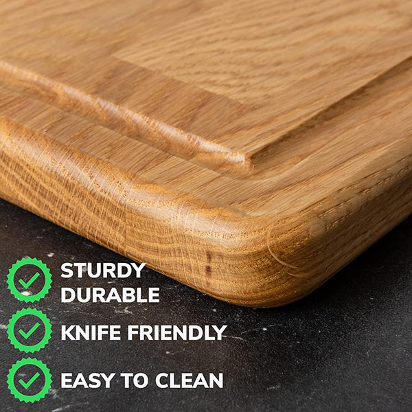 10x8 Inches Small Wood Cutting Board with Handle