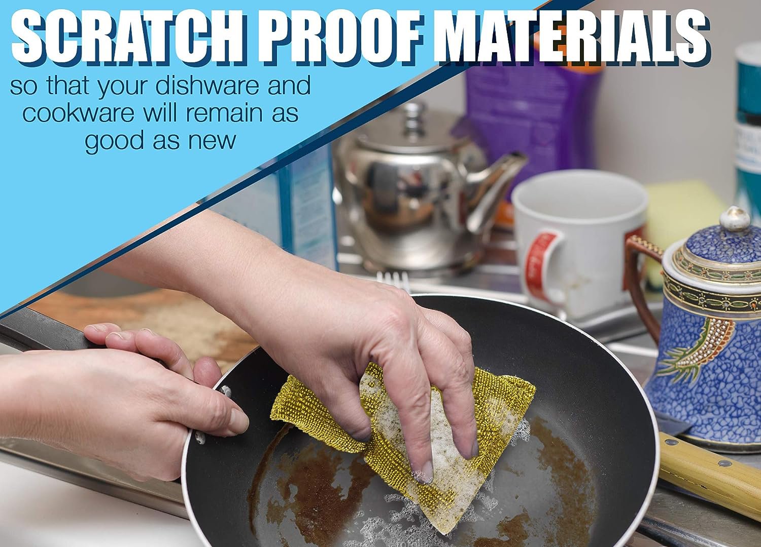 SPONGENATOR Kitchen Scrubbing Sponges