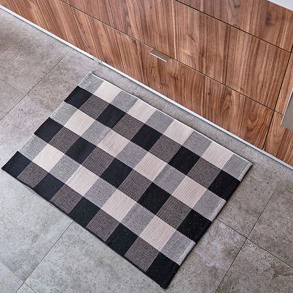 Buffalo Plaid Check Rug Door Mat 