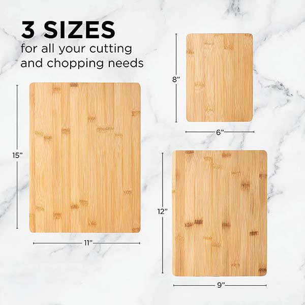 Set of 3 Kitchen Cutting Board