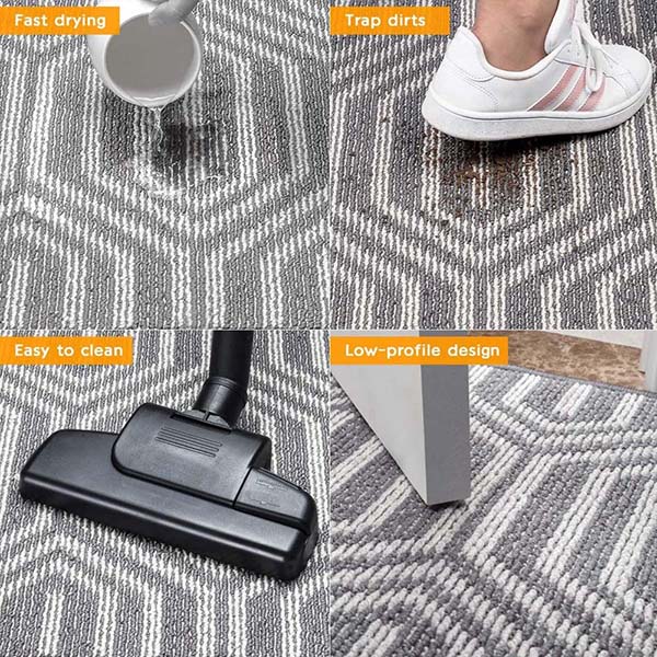 Front Back Door Mat Rubber Backing Non Slip Door Mats 