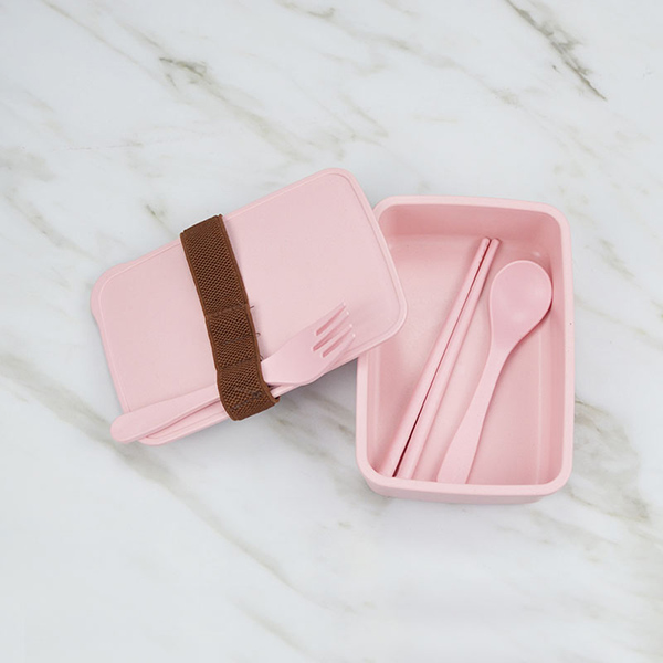 Bamboo Fiber Bento Lunch Box