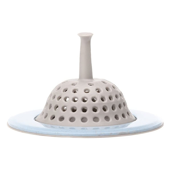 Plastic sink strainer