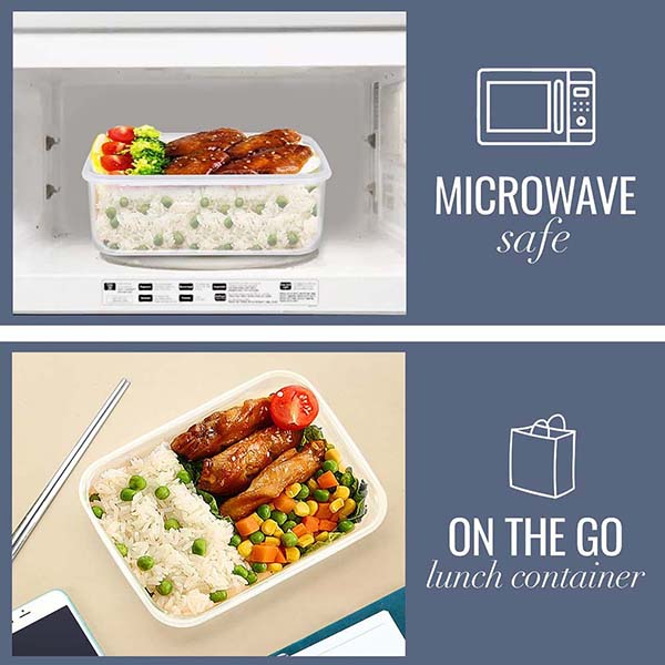 24 Pieces Food Storage Containers Set