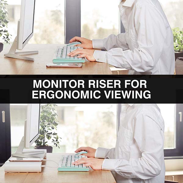 Monitor Stand with Usb Port Charging 