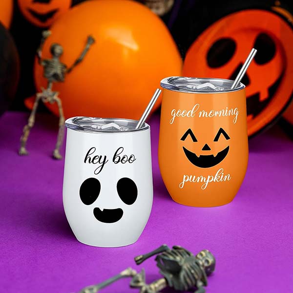 Halloween Insulated Wine Tumbler