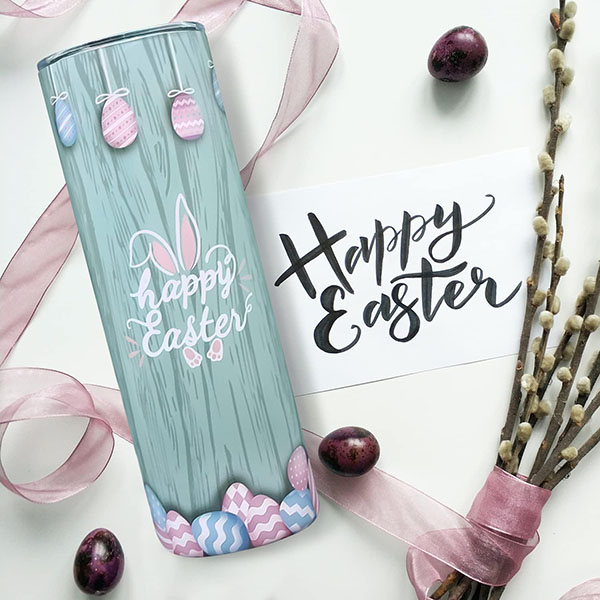 Rabbit Tumbler With Lid and Straw 20 oz