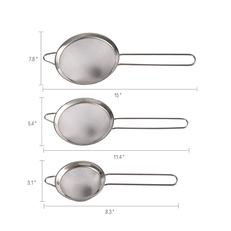 Stainless stell  mesh strainer