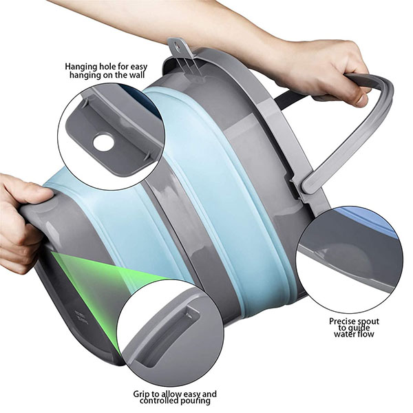 10L collapsible bucket