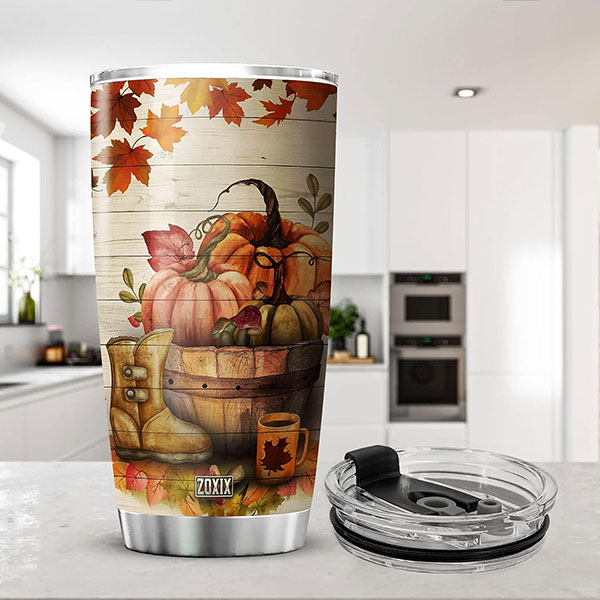 Pumpkin Halloween Tumbler Cup