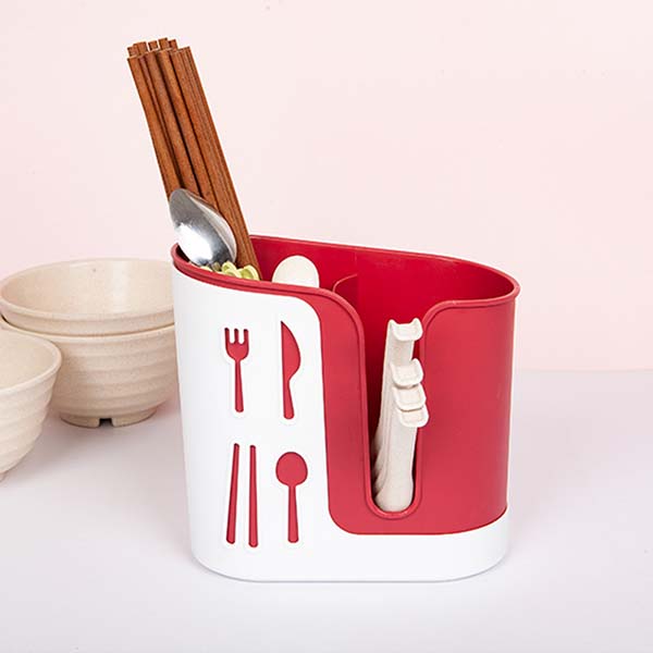 Plastic chopsticks rack