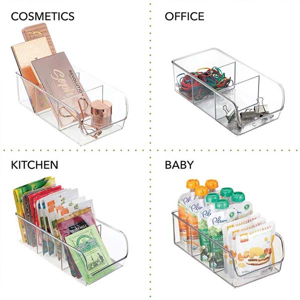 3 parts frige bin