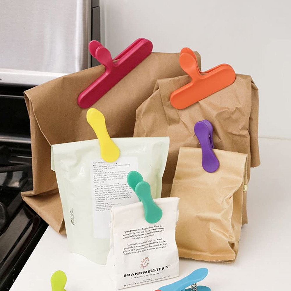 Rainbow Bag Clips