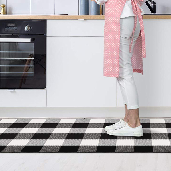 Buffalo Plaid Check Rug Door Mat 