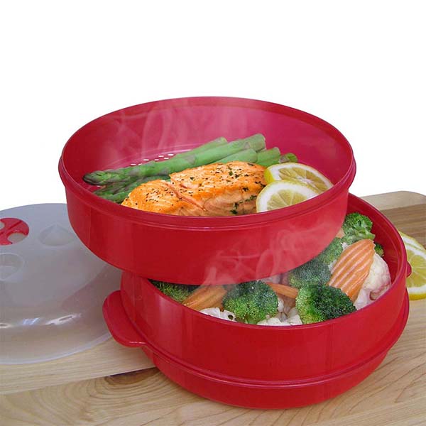 2 tier Microwave Steamer
