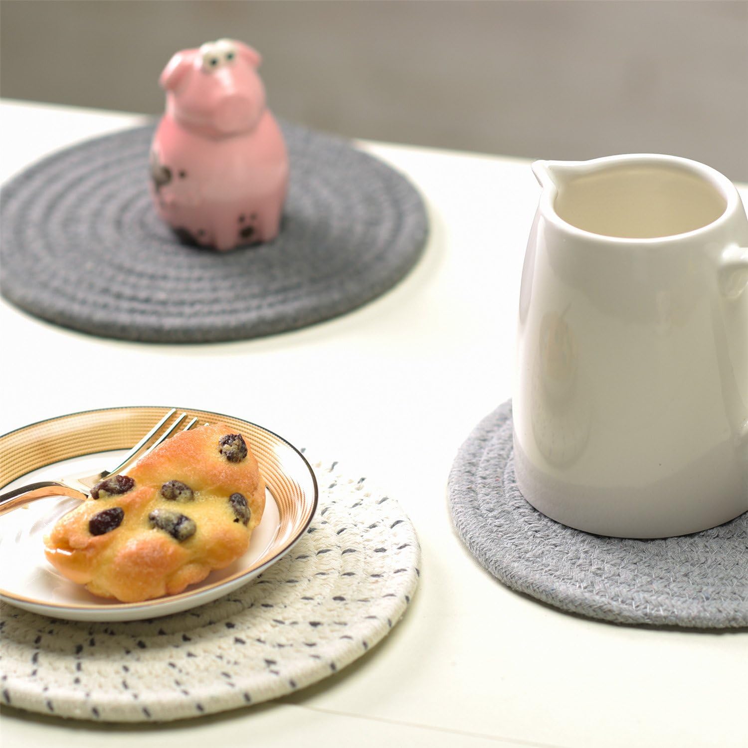  Trivets Set 100% Pure Cotton 