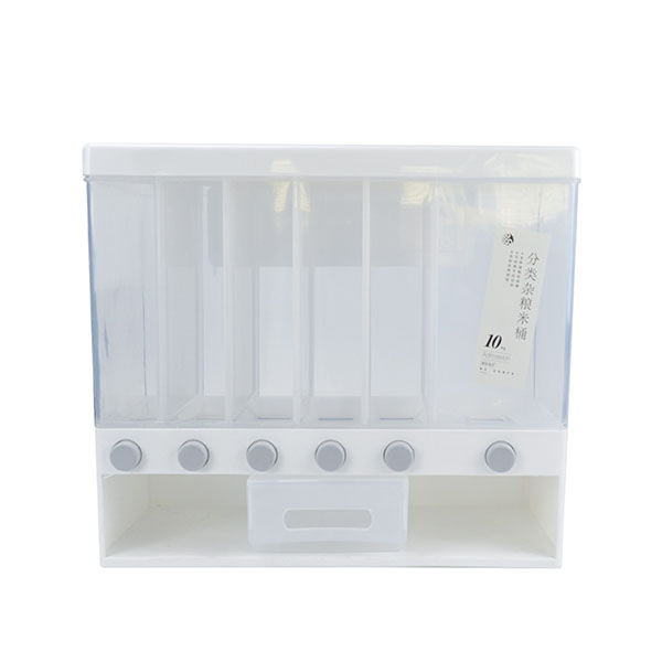 Wall Mounted Cereal Dispenser with  Lids