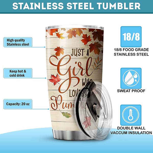 Pumpkin Halloween Tumbler Cup