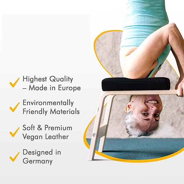 The Original, Including App - Headstand Bench Youga Chair fo