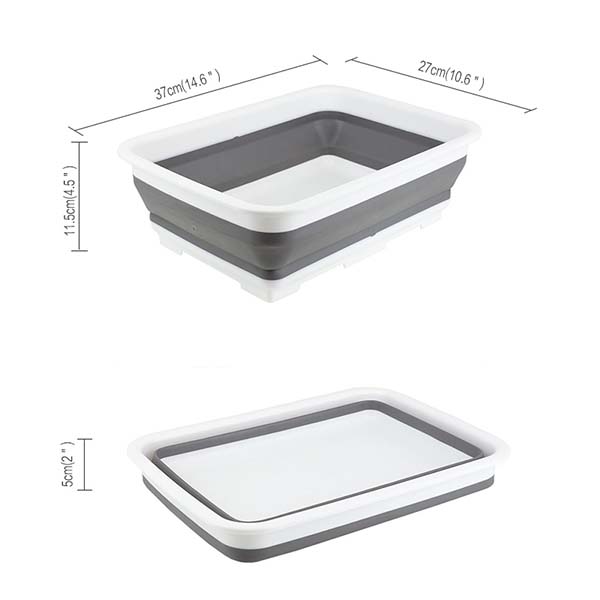 Collapsible Folding 10Lt Washing Up Bowl Caravan Camping Sto