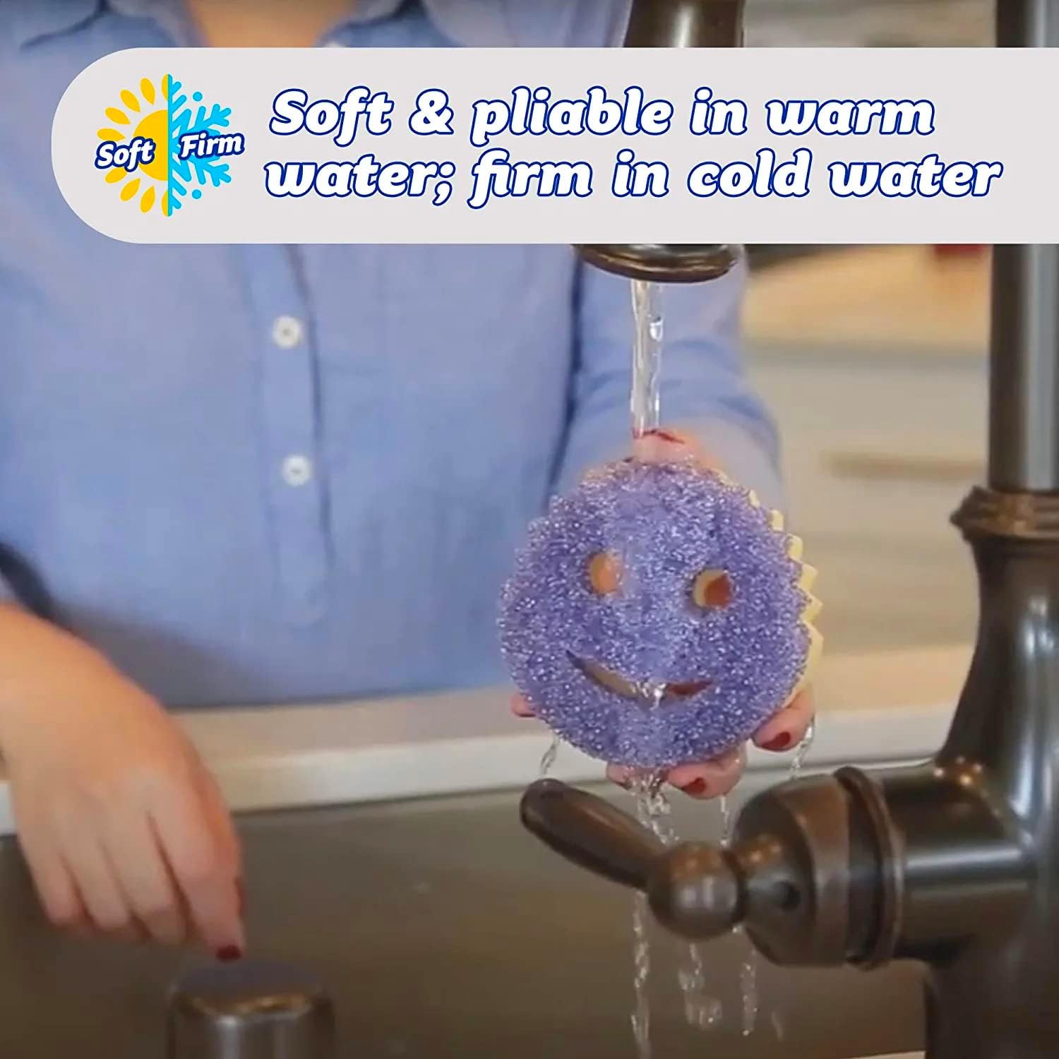 Scratch-Free Multipurpose Dish Sponge