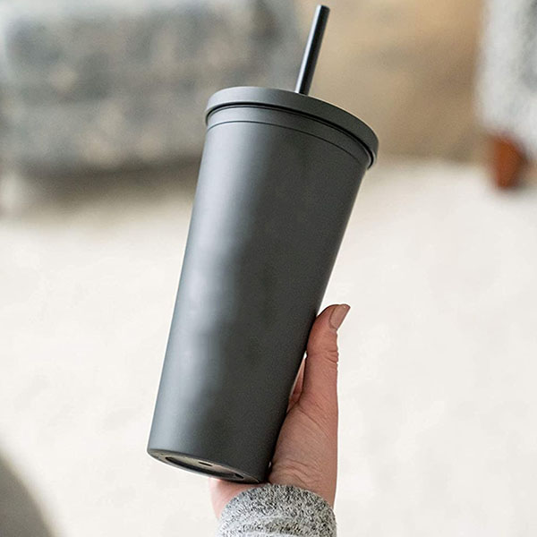 Double Wall Matte Plastic Bulk Tumblers 