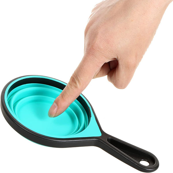 Collapsible Silicone Measuring Cups and Spoons Set 8